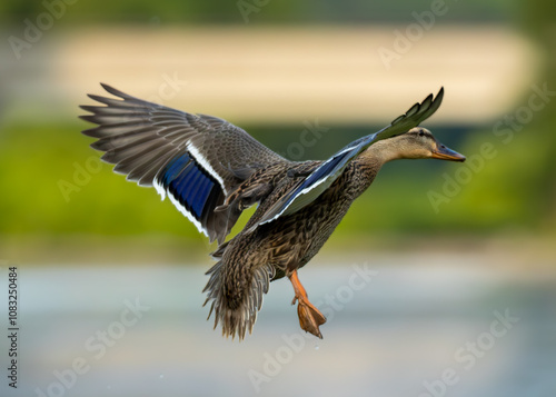 flying mallard
