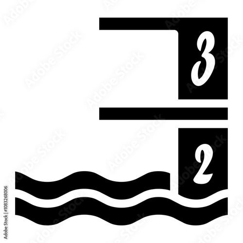 diving Solid icon