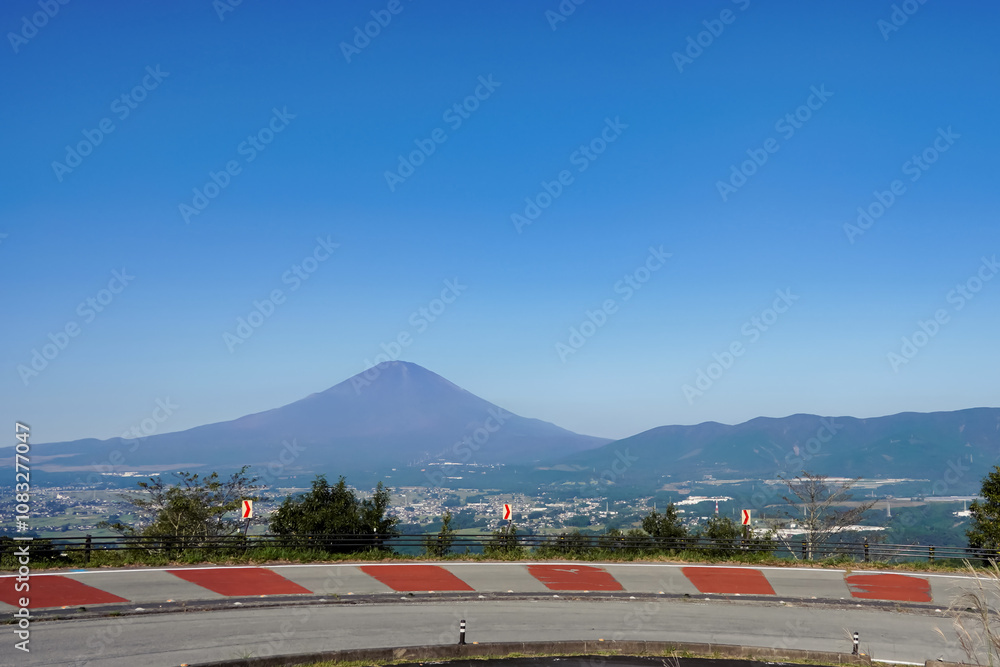 ドライブで楽しむ富士山の眺め