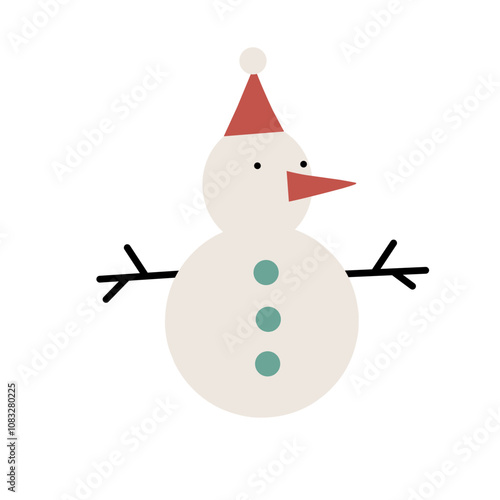 Christmas elements set icon