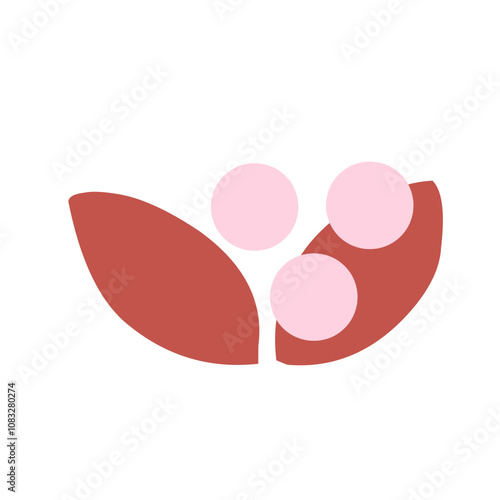 Christmas elements set icon