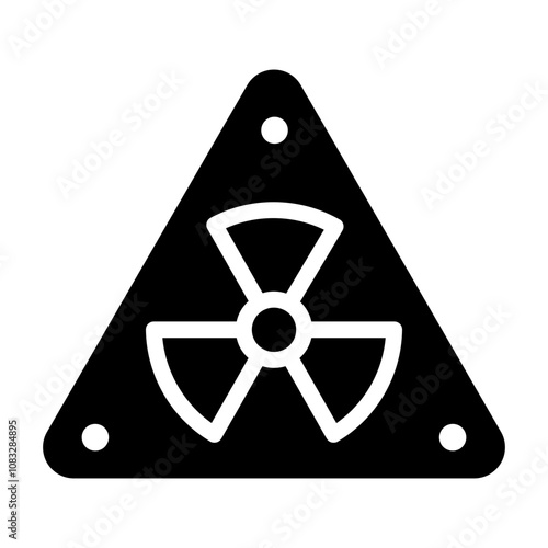 radiation Solid icon