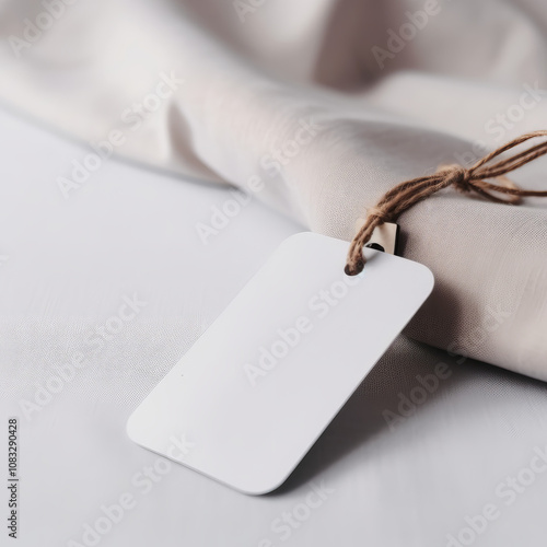 Hangtag mockups, Hanging label tag mockup, favor tag mockup, wedding favor tag mockup, swing tag mockup - A versatile template for showcasing your branding and design ideas in various industries
