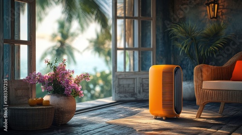 Modern USB Air Cooler for Summer Home and Outdoor Use