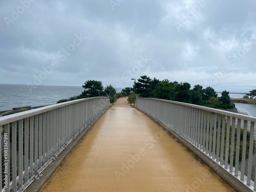 兵庫県高砂の向島から海を眺める
 photo