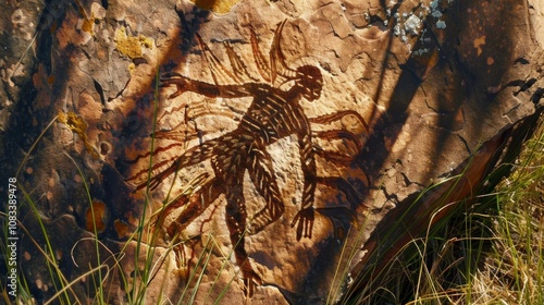 Ancient Aboriginal Rock Art in Kakadu National Park