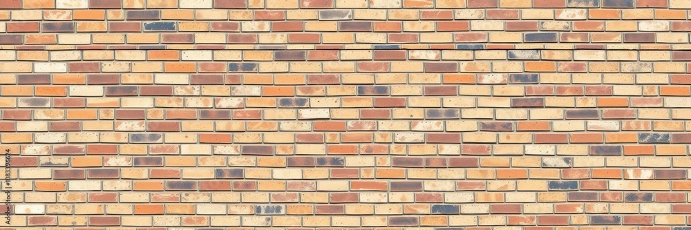 Obraz premium Seamless set of block brick wall patterns for textured backgrounds, construction, pattern