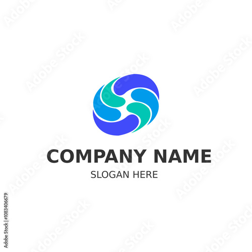 Modern creative logo design that is suitable for use as company branding