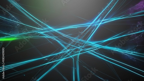 Background in technology, abstract line network photo