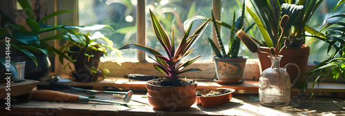 Indoor Gardening: Comprehensive Care for a Thriving Oyster Plant photo