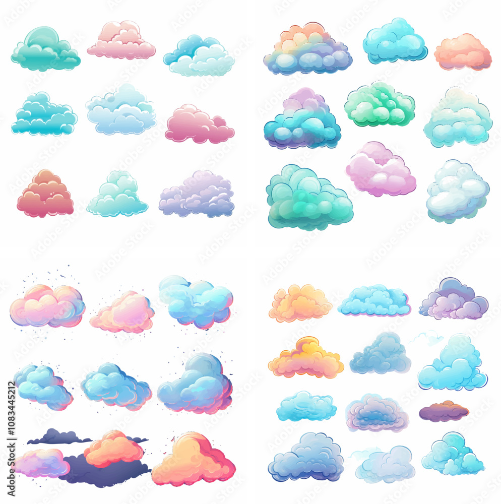 Obraz premium cloud clouds cloud formation cumulus stratus cirrus nimbus cloud types fluffy clouds cloud c