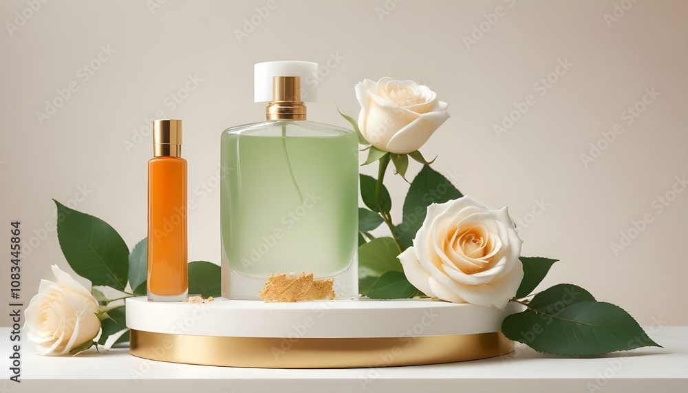 rose and perfume