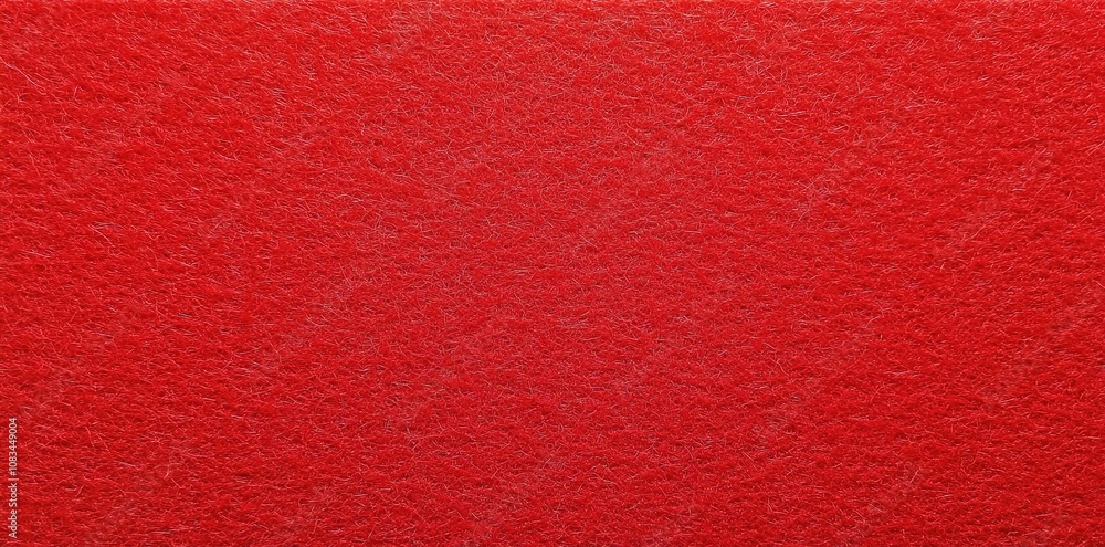 Fototapeta premium Red felt background, red color background