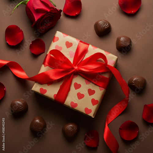 Valentine's Day gift wrappe...