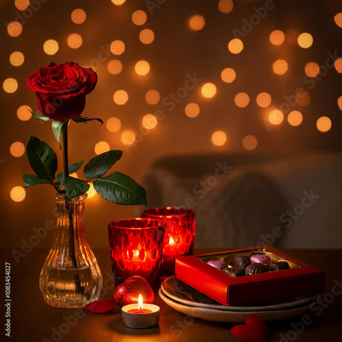 A romantic arrangement feat...