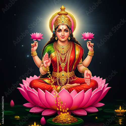 A vibrant depiction of Godd...