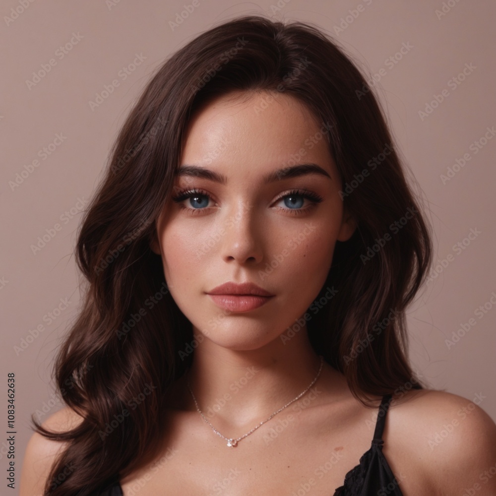 Naklejka premium portrait of a woman