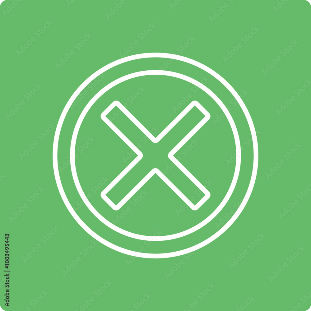 Obraz premium Cross Icon