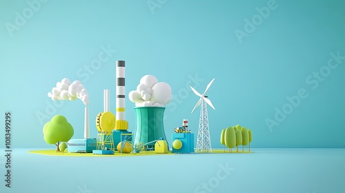 Vibrant Energy Production in Modern Style