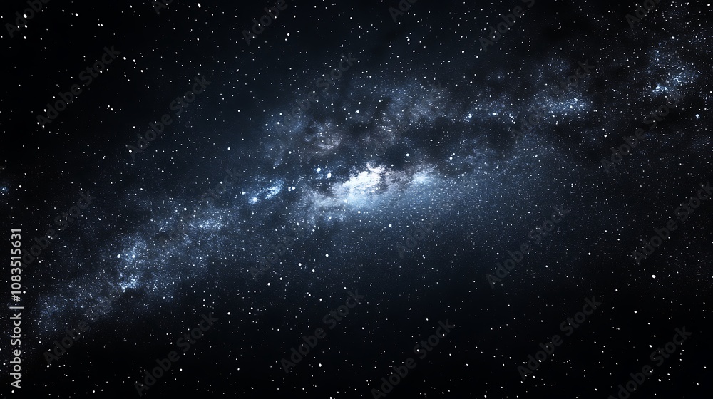 Fototapeta premium Background space galaxy star, Black background with a white grunge texture
