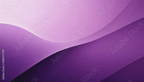 ラベンダーからダークプラムへの優雅なグラデーション