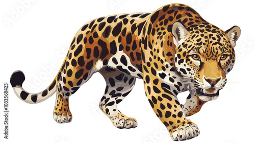 illustration of a leopard