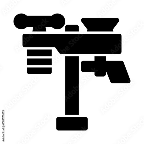 Home weather station solid icon