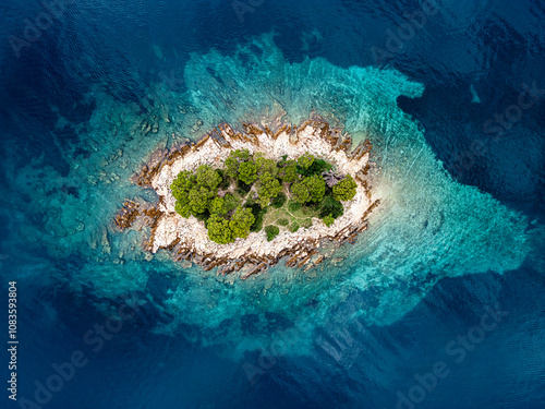 Krbelica Island, Croatia photo