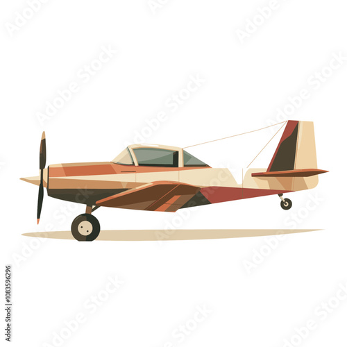 Retro Airplane: Vintage Aviation Icon