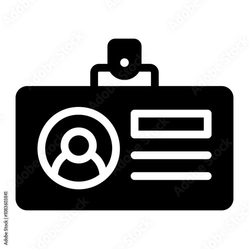 id card Solid icon