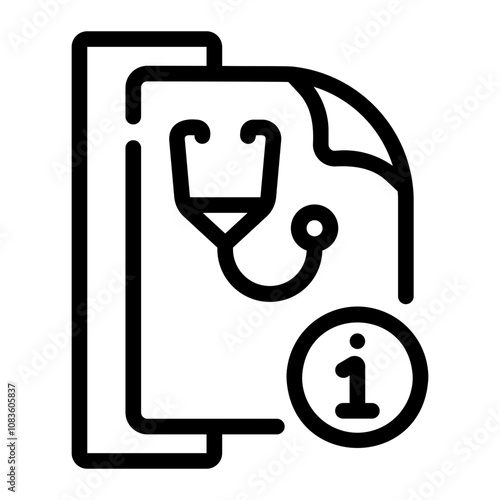 medical history Line Icon