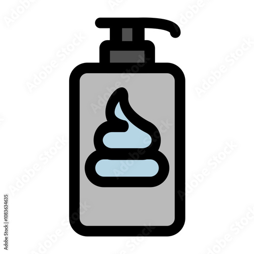 Bathroom foam dispenser - clean and modern bathroom icon