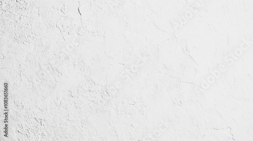 Soft white fine plaster texture with natural light enhancing its slightly uneven surface
