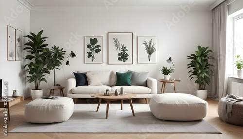 modern living room photo