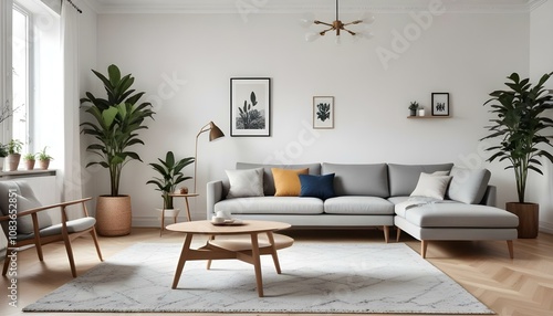 modern living room photo