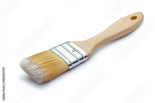 Wallpaper Mural Painting brush on white isolated background. Torontodigital.ca