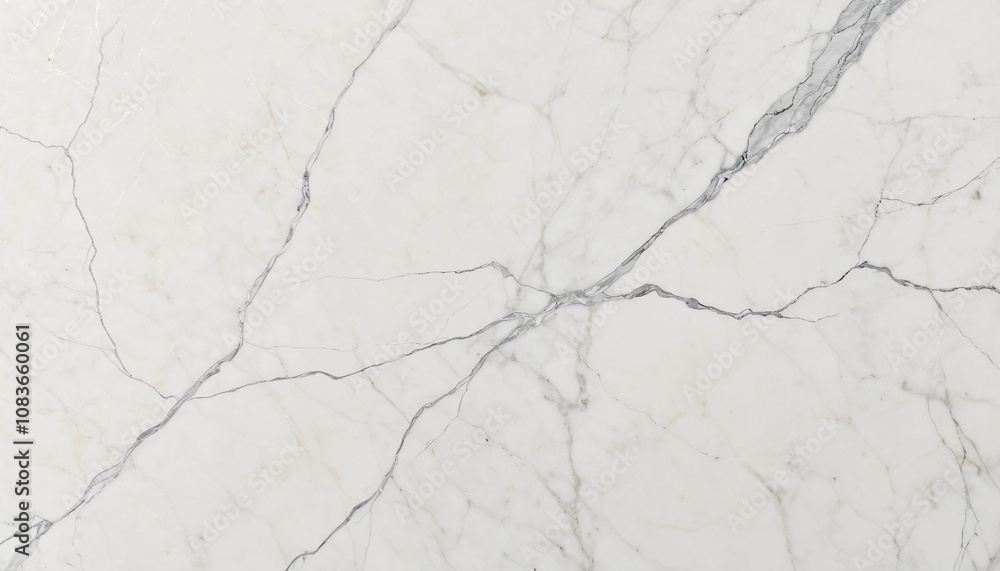 Fototapeta premium Minimalist Marble Texture with Light Veins