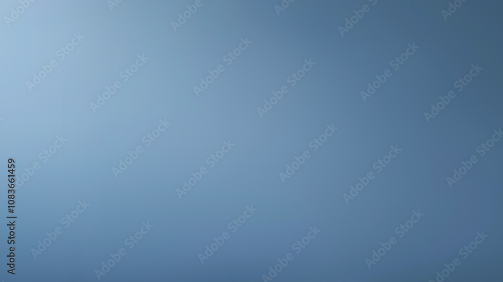 Fototapeta premium A soft, gradient light blue color, gentle, variations. The texture appears slightly cloudy or misty, abstract , empty.