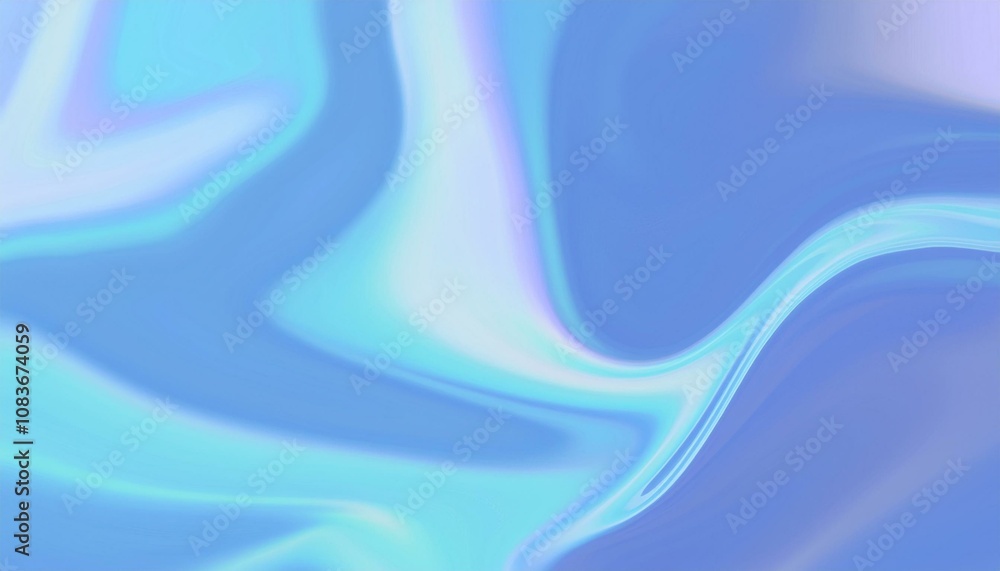 Fototapeta premium Background, iridescent, blue and light blue colored, color blending, seamless transition, full screen