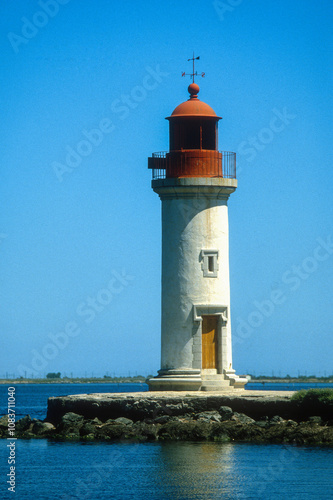 Phare, Marseillan, Etang de Thau, 34, Herault, France photo