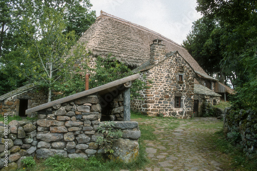 Ecomusée, Ferme des Frères Perrel, Moudeyres, Haute Loire, 43, France photo