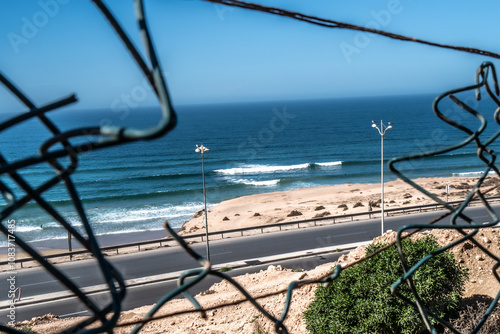 Beach and coast of Marocco photo