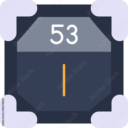 53 Iodine Icon