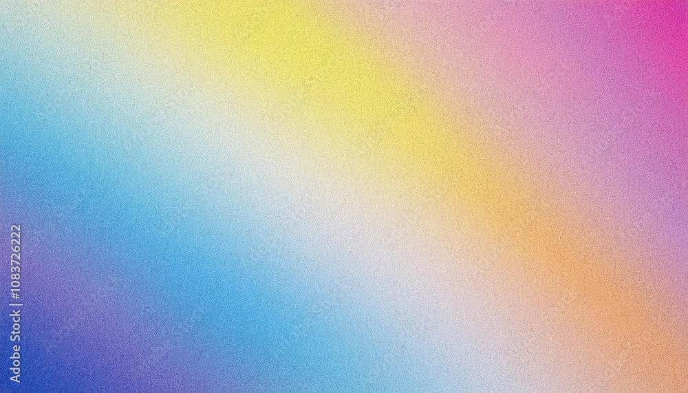 Fototapeta premium Vibrant Gradient Texture Background. Multi Color Pastel Blend for Modern Design, Social Media Graphics, or Website Aesthetics. Perfect for Creative Visuals, Digital Projects, and Branding Concepts