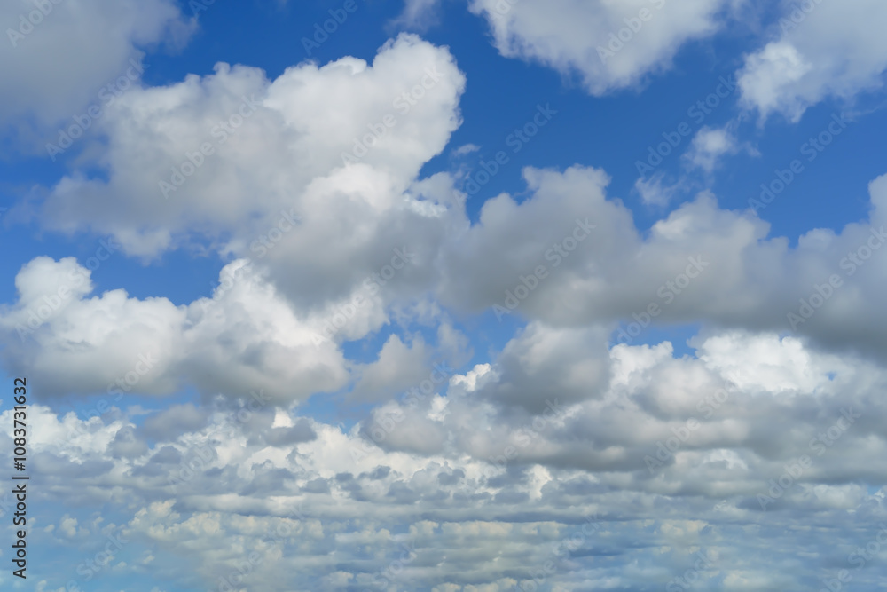 Obraz premium 旋律の美しい雲