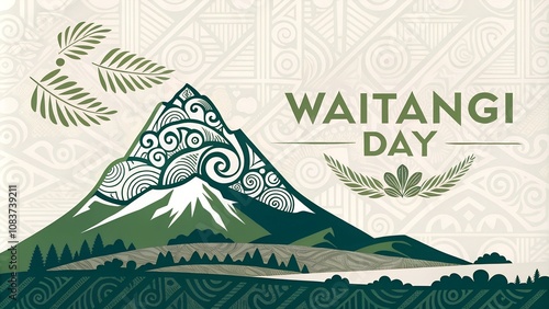 Waitangi day celebration: maori art and new zealand landscape design