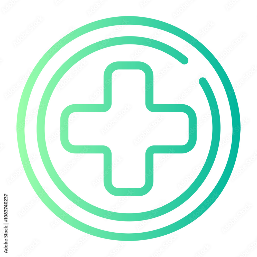 Obraz premium red cross