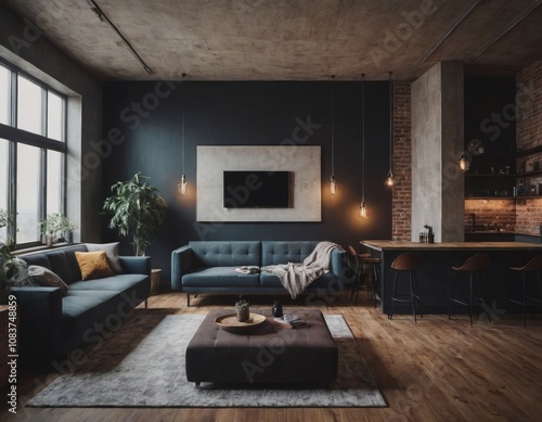 Loft style interior