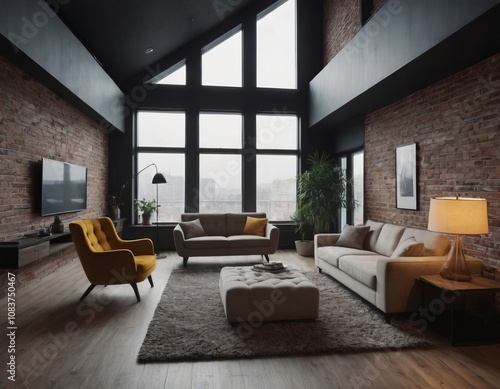 Loft style interior