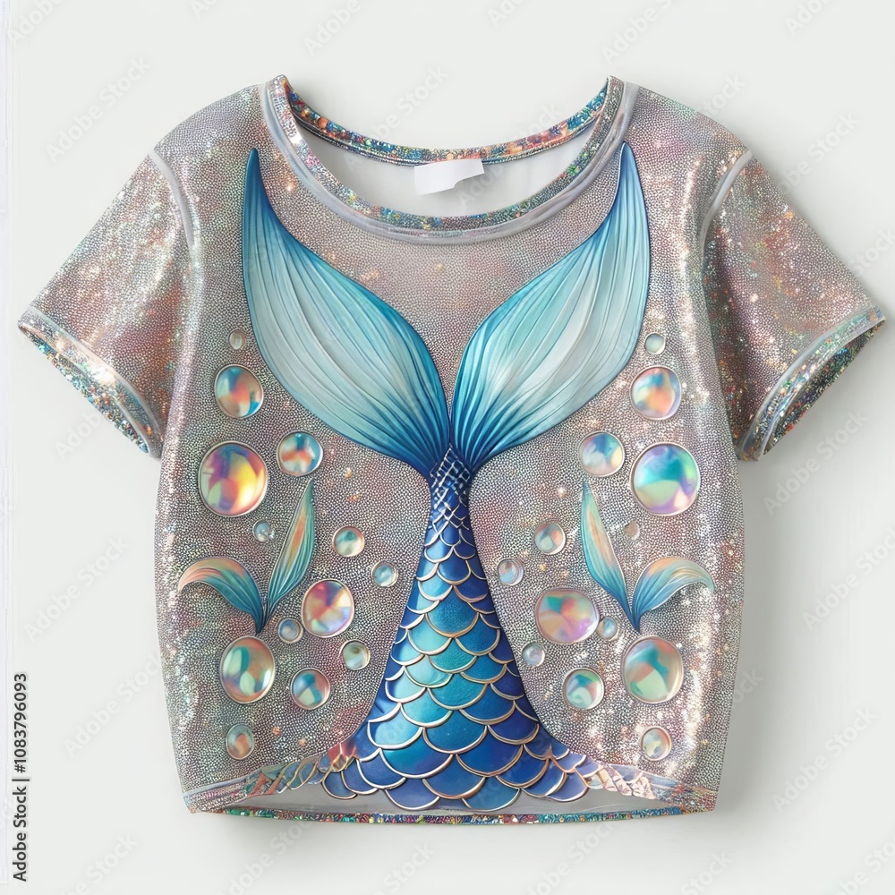 custom made wallpaper toronto digitalMermaid Tail Top A top featuring a shimmering mermaid tail inspi